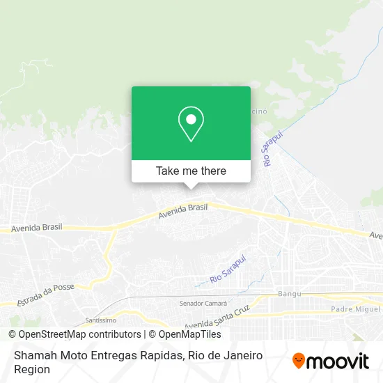 Shamah Moto Entregas Rapidas map