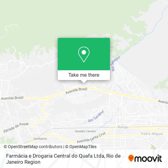 Farmácia e Drogaria Central do Quafa Ltda map