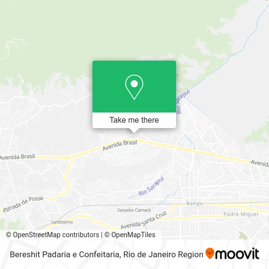 Bereshit Padaria e Confeitaria map
