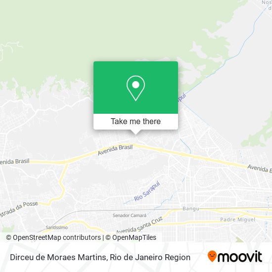 Dirceu de Moraes Martins map