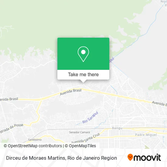 Dirceu de Moraes Martins map
