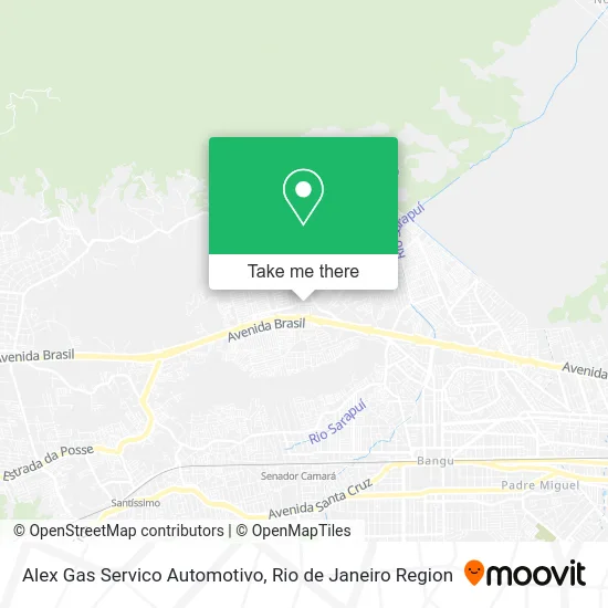 Alex Gas Servico Automotivo map