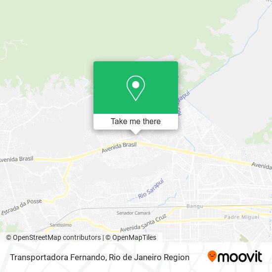 Transportadora Fernando map