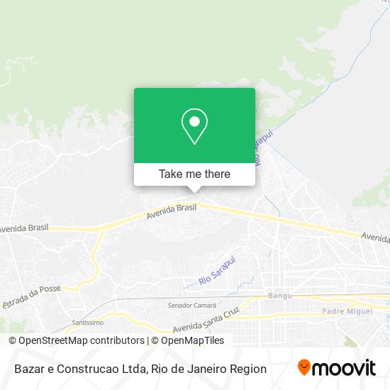 Bazar e Construcao Ltda map