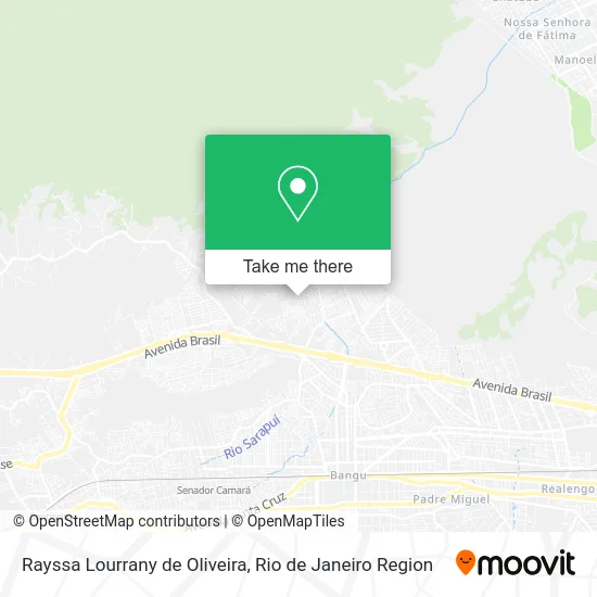 Rayssa Lourrany de Oliveira map