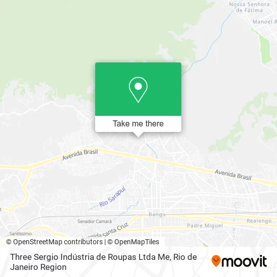 Three Sergio Indústria de Roupas Ltda Me map