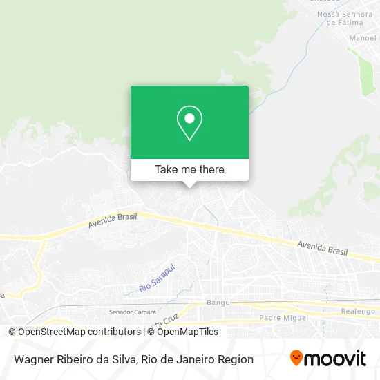 Wagner Ribeiro da Silva map