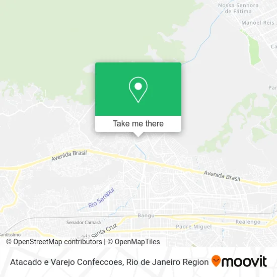 Atacado e Varejo Confeccoes map