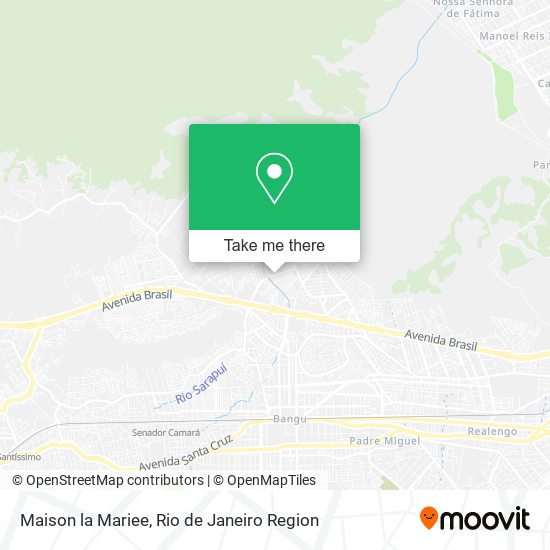 Maison la Mariee map