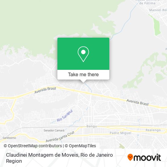 Claudinei Montagem de Moveis map