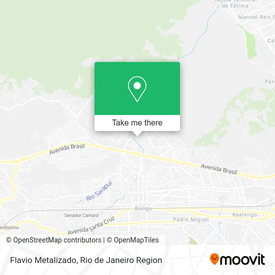 Flavio Metalizado map