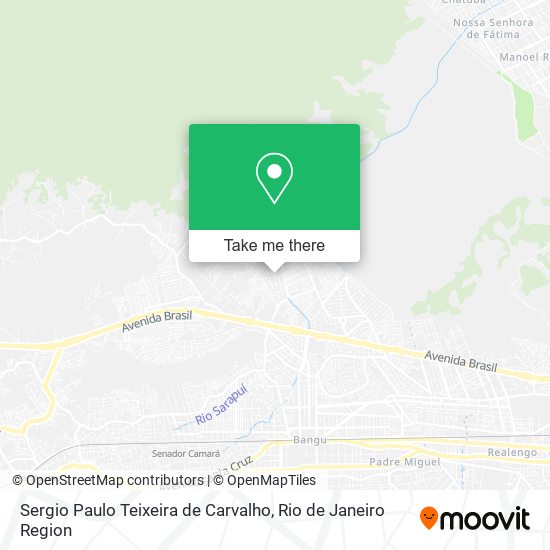 Mapa Sergio Paulo Teixeira de Carvalho