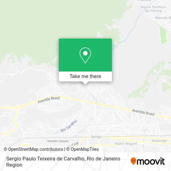 Sergio Paulo Teixeira de Carvalho map