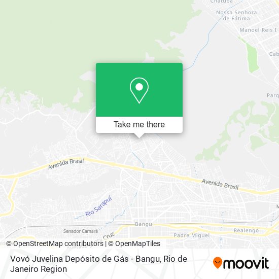 Vovó Juvelina Depósito de Gás - Bangu map