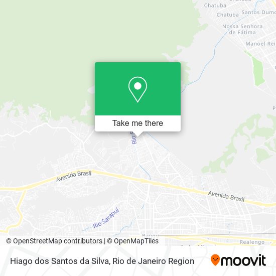 Hiago dos Santos da Silva map