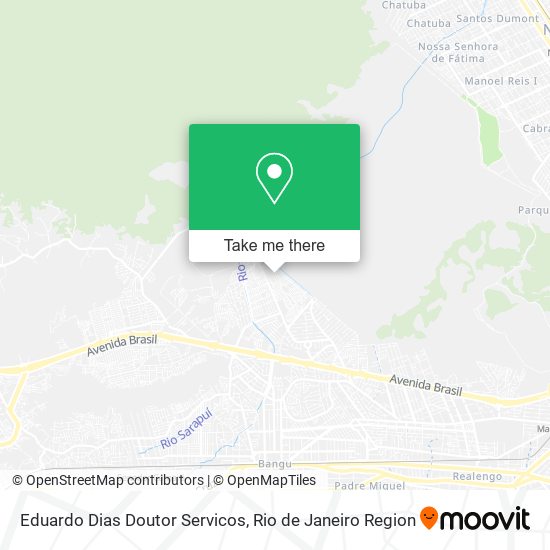 Eduardo Dias Doutor Servicos map