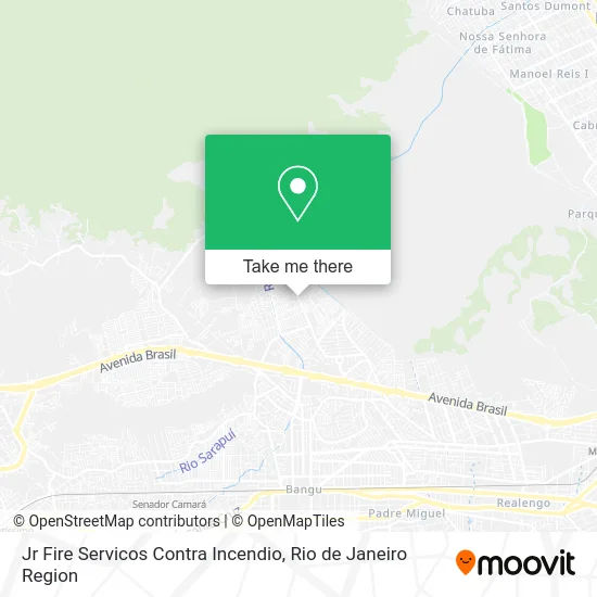 Jr Fire Servicos Contra Incendio map
