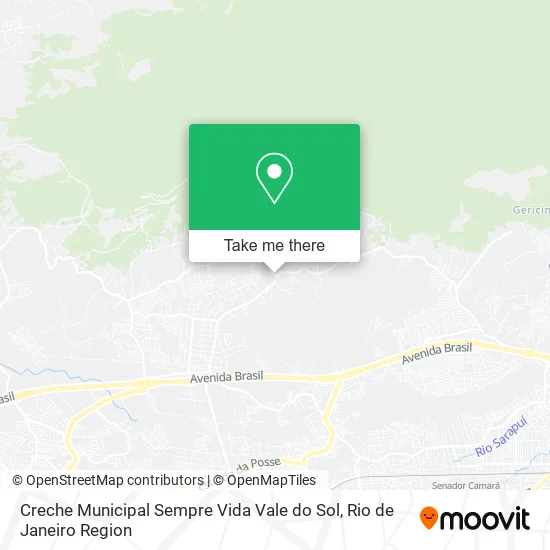 Creche Municipal Sempre Vida Vale do Sol map