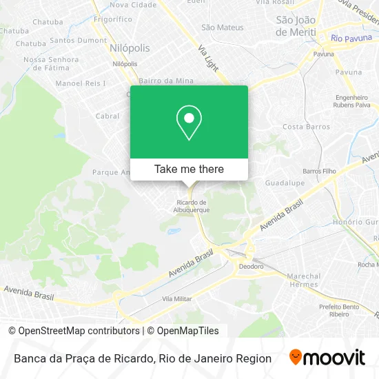 Banca da Praça de Ricardo map