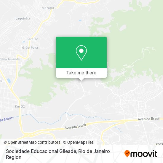 Sociedade Educacional Gileade map
