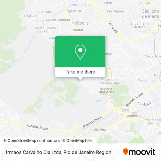 Irmaos Carvalho Cia Ltda map