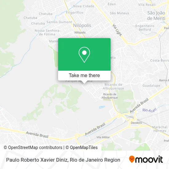 Paulo Roberto Xavier Diniz map