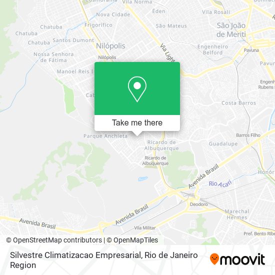 Silvestre Climatizacao Empresarial map