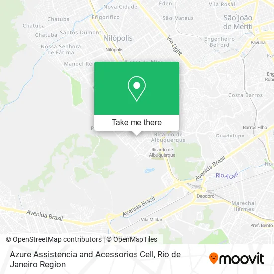 Azure Assistencia and Acessorios Cell map