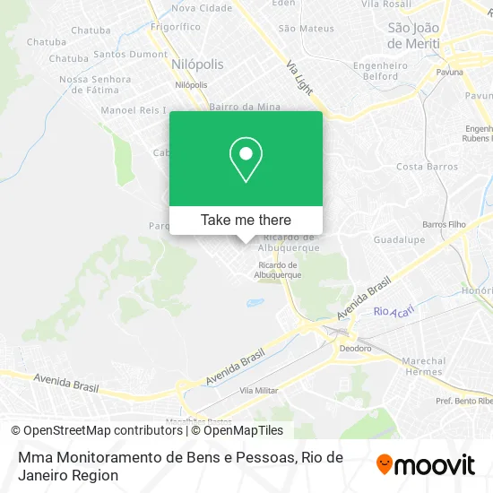 Mma Monitoramento de Bens e Pessoas map