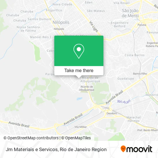 Jm Materiais e Servicos map
