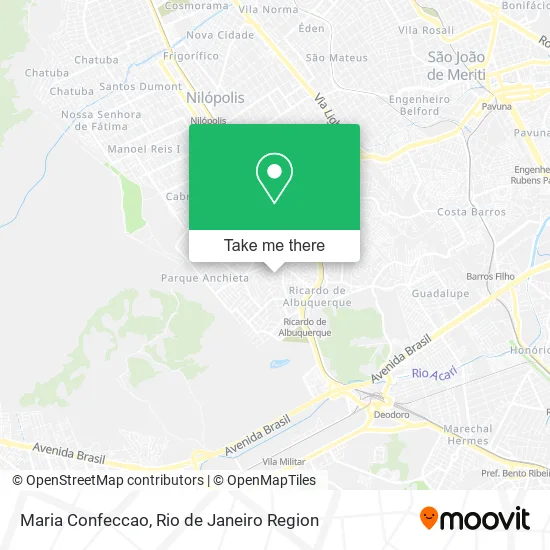 Maria Confeccao map