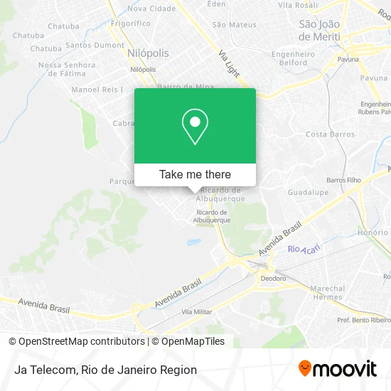 Ja Telecom map
