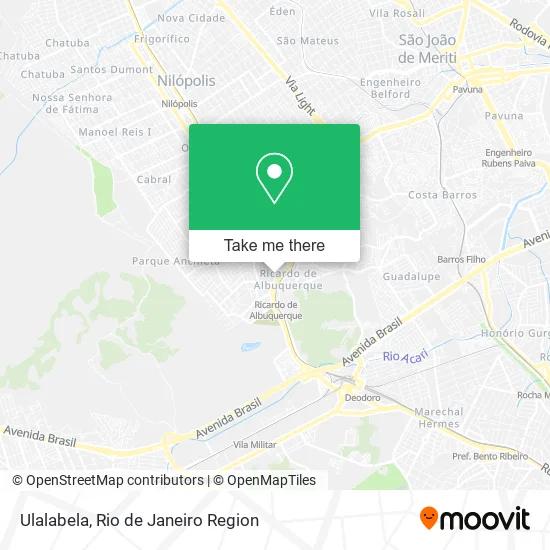 Ulalabela map
