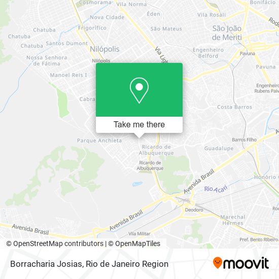 Borracharia Josias map