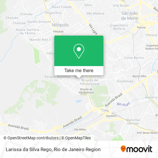 Larissa da Silva Rego map