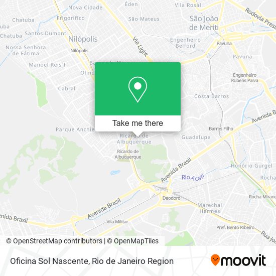 Oficina Sol Nascente map
