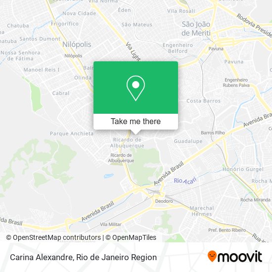 Carina Alexandre map