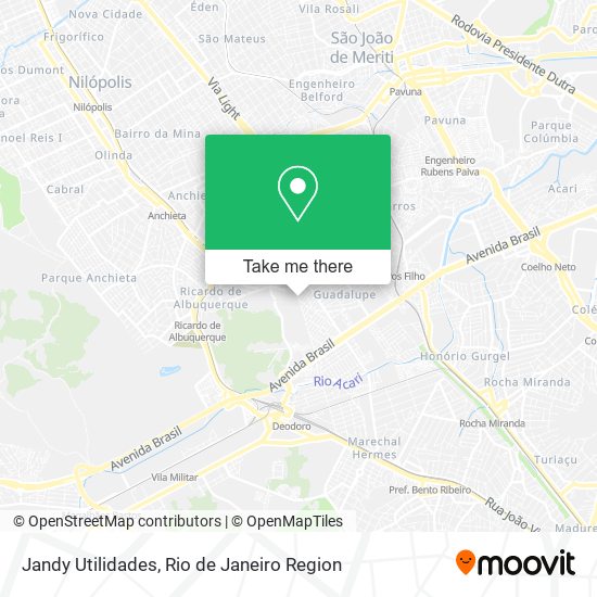Jandy Utilidades map