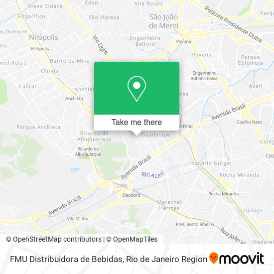 FMU Distribuidora de Bebidas map