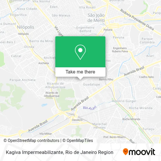 Kagiva Impermeabilizante map