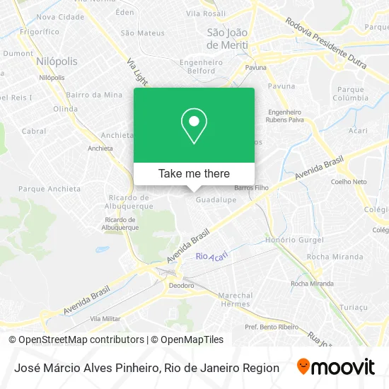 José Márcio Alves Pinheiro map