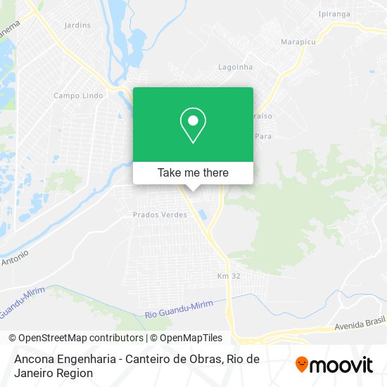 Ancona Engenharia - Canteiro de Obras map