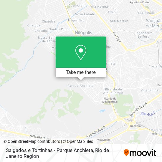 Salgados e Tortinhas - Parque Anchieta map