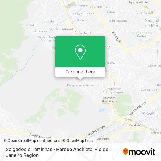Salgados e Tortinhas - Parque Anchieta map
