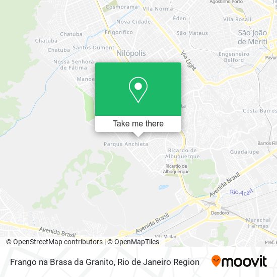 Frango na Brasa da Granito map