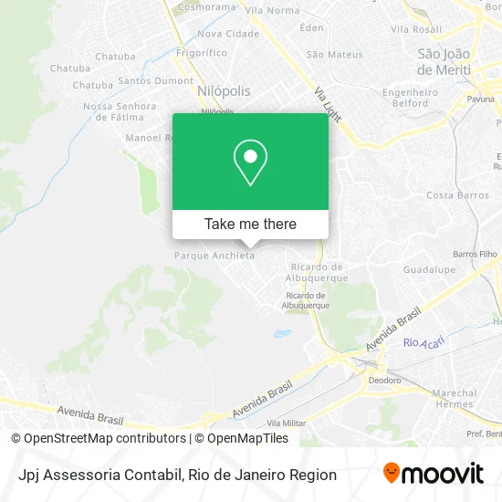 Jpj Assessoria Contabil map