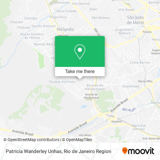 Patrícia Wanderley Unhas map