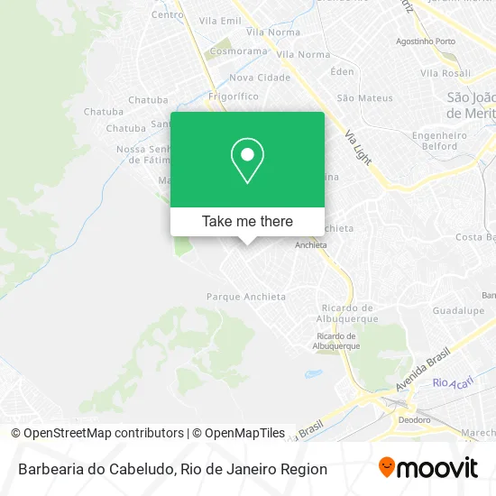 Barbearia do Cabeludo map