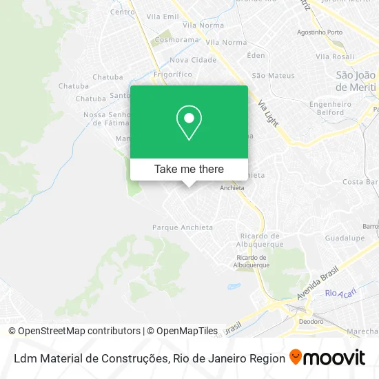 Ldm Material de Construções map