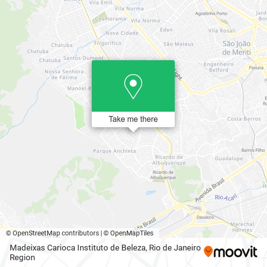 Madeixas Carioca Instituto de Beleza map